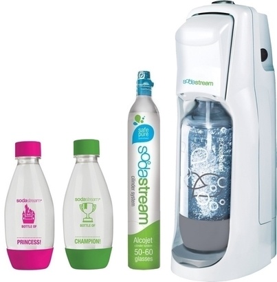 SodaStream Jet White + 2ks dětská lahev
