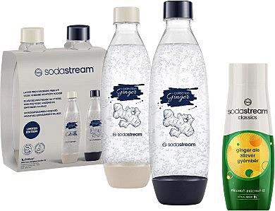 SodaStream Lahve 2 x 1l + Příchuť Ginger