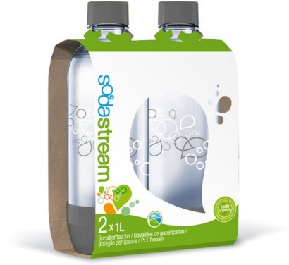 SodaStream PET lahev Grey Duo Pack