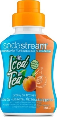 SodaStream Příchuť 500ml Ledový čaj Broskev