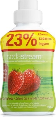 SodaStream Příchuť 750ml Zelený čaj jahoda