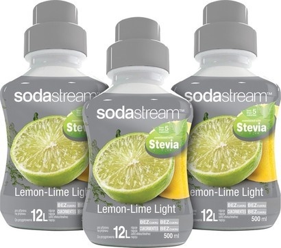SodaStream Sirup 2+1 zdarma Stevia Citron Limetka 500ml