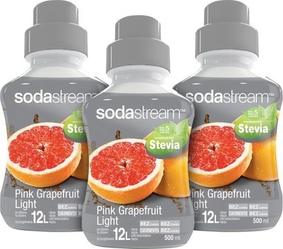 SodaStream Sirup 2+1 zdarma Stevia Růžový grep 500ml