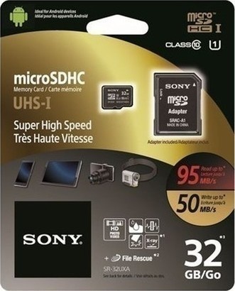 Sony micro SDHC UHS-1 32GB