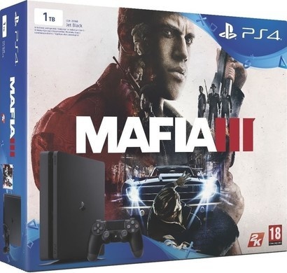 Sony PS4 1TB slim + MAFIA 3