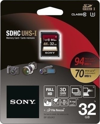 Sony SDHC UHS-1 32 GB