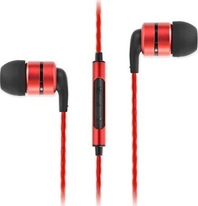 SoundMAGIC E80C headset černá/červená