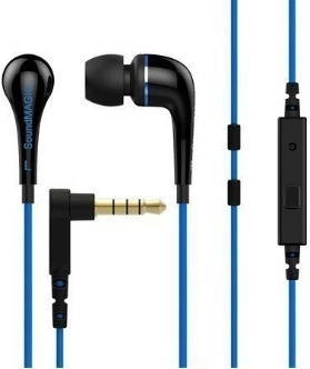 SoundMAGIC ES11S headset černá/modrá
