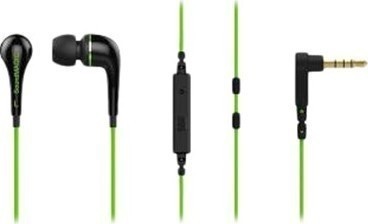 SoundMAGIC ES11S headset černá/zelená