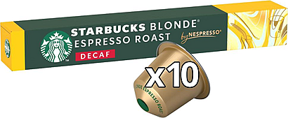 Starbucks NESPRESSO BLOND DECAF 10 ks