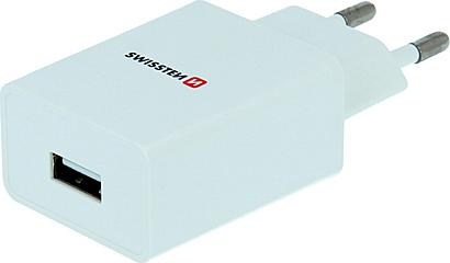 Swissten 1xUSB 1A +KAB.USB/TYPE C