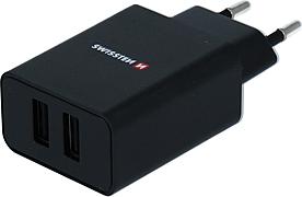 Swissten 2xUSB 21A+ KAB.USB/MICR.USB