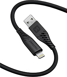 Swissten SILICONE USB/LIGHTNING 1,5 m