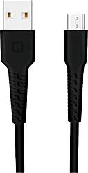 Swissten USB MICRO USB 1 m black