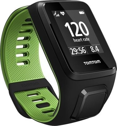 TomTom Runner 3 Cardio (L) černá/zelená