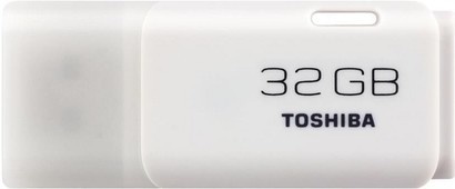 Toshiba USB FD 32GB Hayabusa White