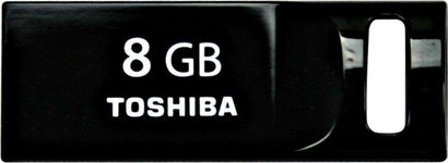 Toshiba USB FD 8GB MINI DRIVE Black