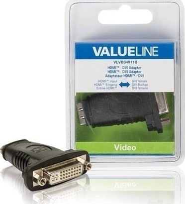 VALUELINE VLVB34911B HDMI-DVI, redukce