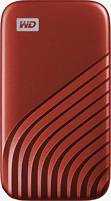 WD My Passport 1TB, Red