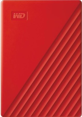 WD My Passport Portable 4TB Red