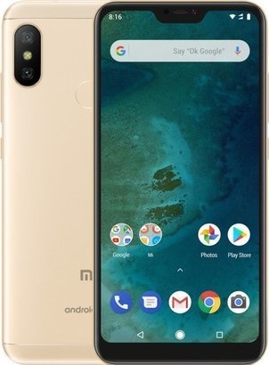 Xiaomi Mi A2 LITE Gold 4GB/64GB