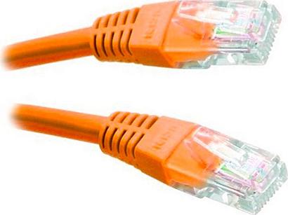 XtendLan Patch kabel Cat 5e UTP 1m oranžový