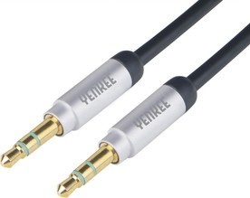 Yenkee YCA 201 BSR kabel AUX M/M 1m kov.