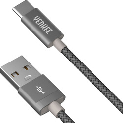Yenkee YCU 302 GY kabel USB A 2.0 / C 2m