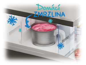 Domácí zmrzlina s ledničkou Beko