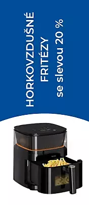 Horkovzdušné fritézy se slevou 20 %
