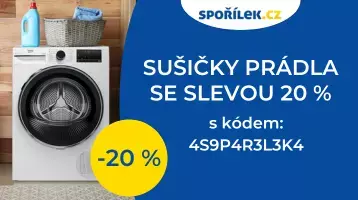 Thumb sušičky prádla se slevou 20    358 x 200 px 
